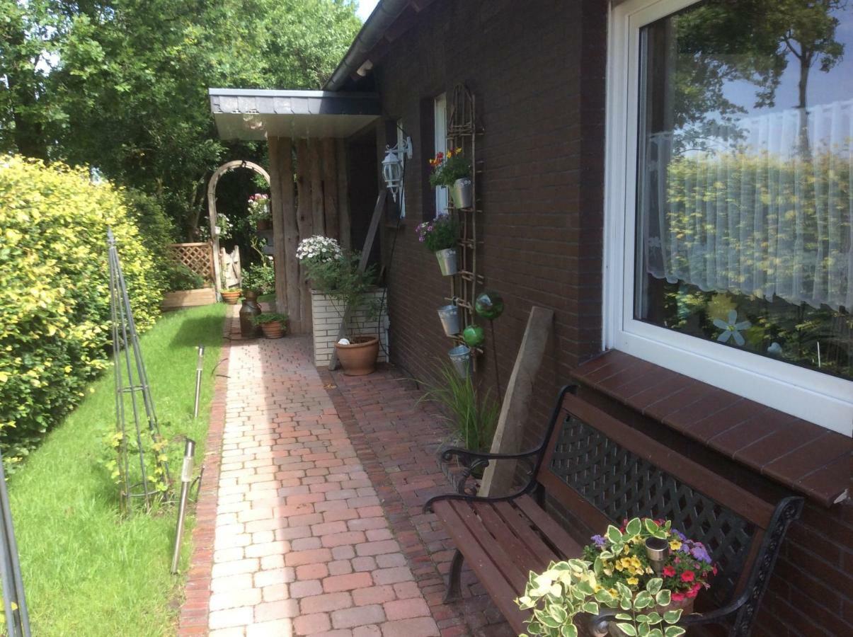 Ferienwohnung Haus Toquard Wittmund Exterior foto